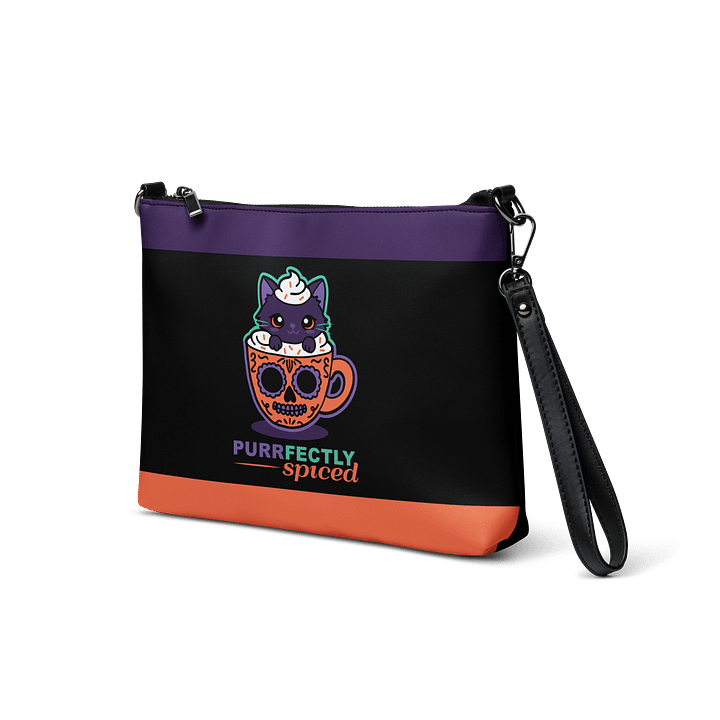 Purrfectly Spiced Flip-Sided Faux Leather Crossbody Bag product image (2)