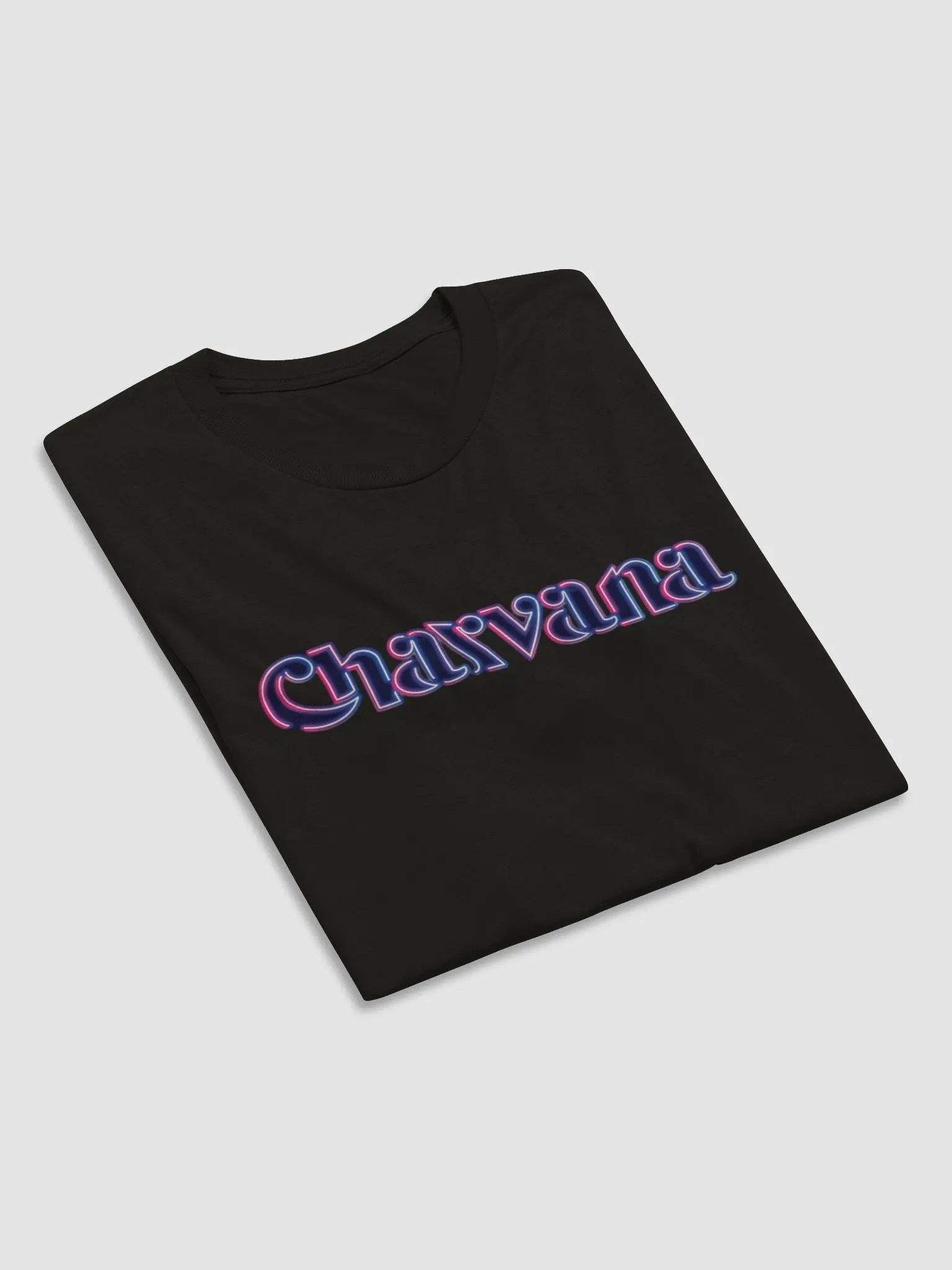 [Charvana] NEON LOGO BELLA CANVAS TEE product image (6)