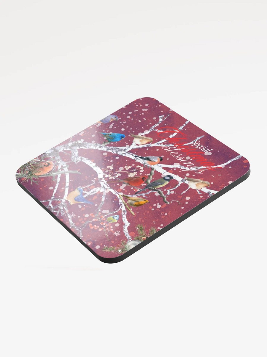 Festive bird Blessings Coaster Set for host and hostess product image (3)
