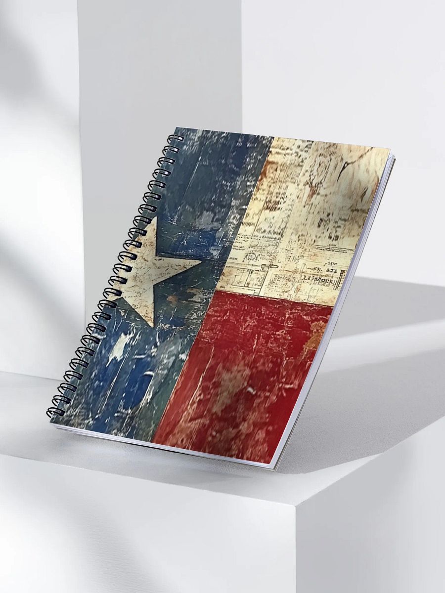 Vintage Texas Flag: Spiral Notebook product image (3)