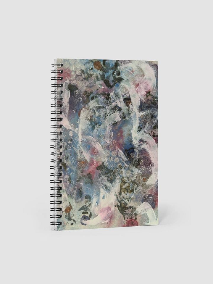 Flourish with Blue Spiral Notebook product image (1)