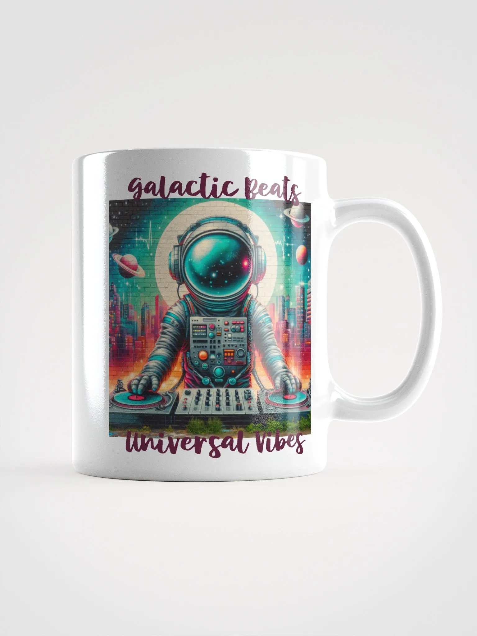 DJ Astronaut Mug White product image (1)