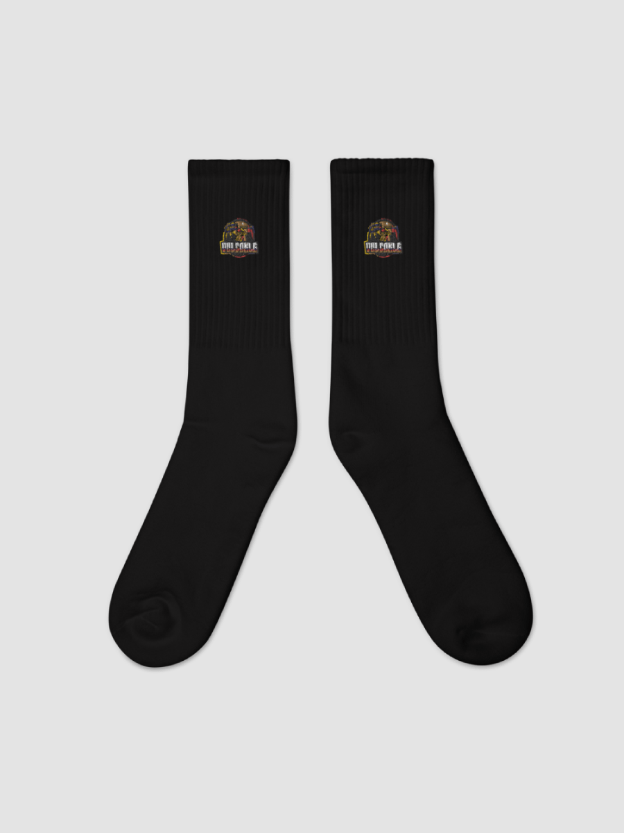 Vulcanlg Logo Embroidered Crew Socks product image (1)