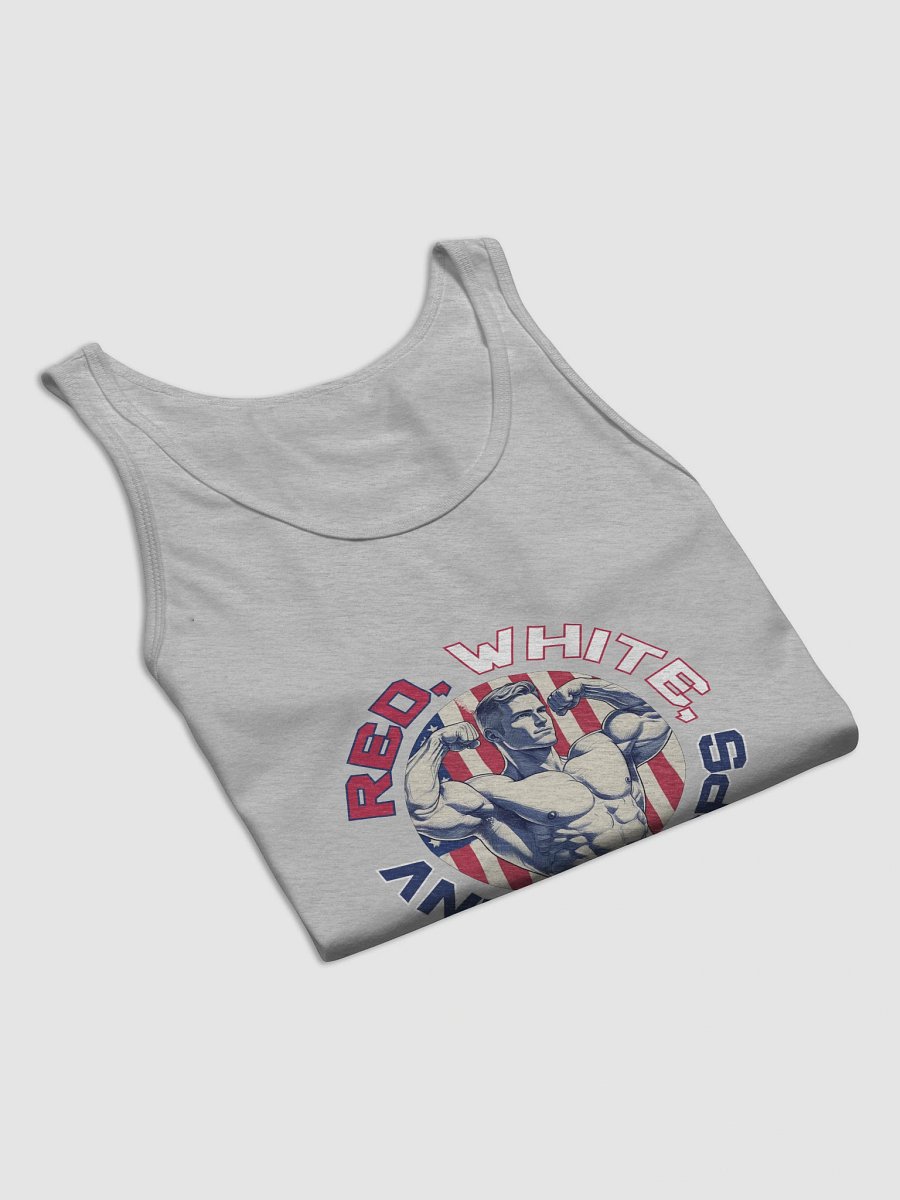 "Red, White, and Biceps"- Men's Tank product image (4)