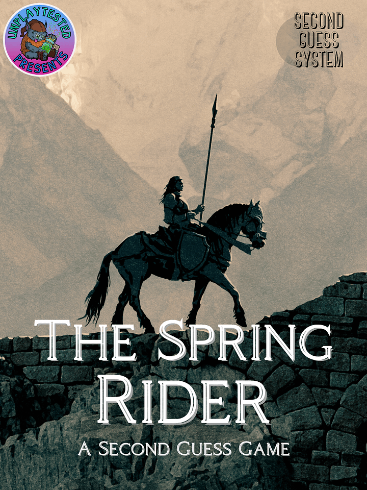 The Spring Rider: A Second Guess Game (PDF) product image (1)