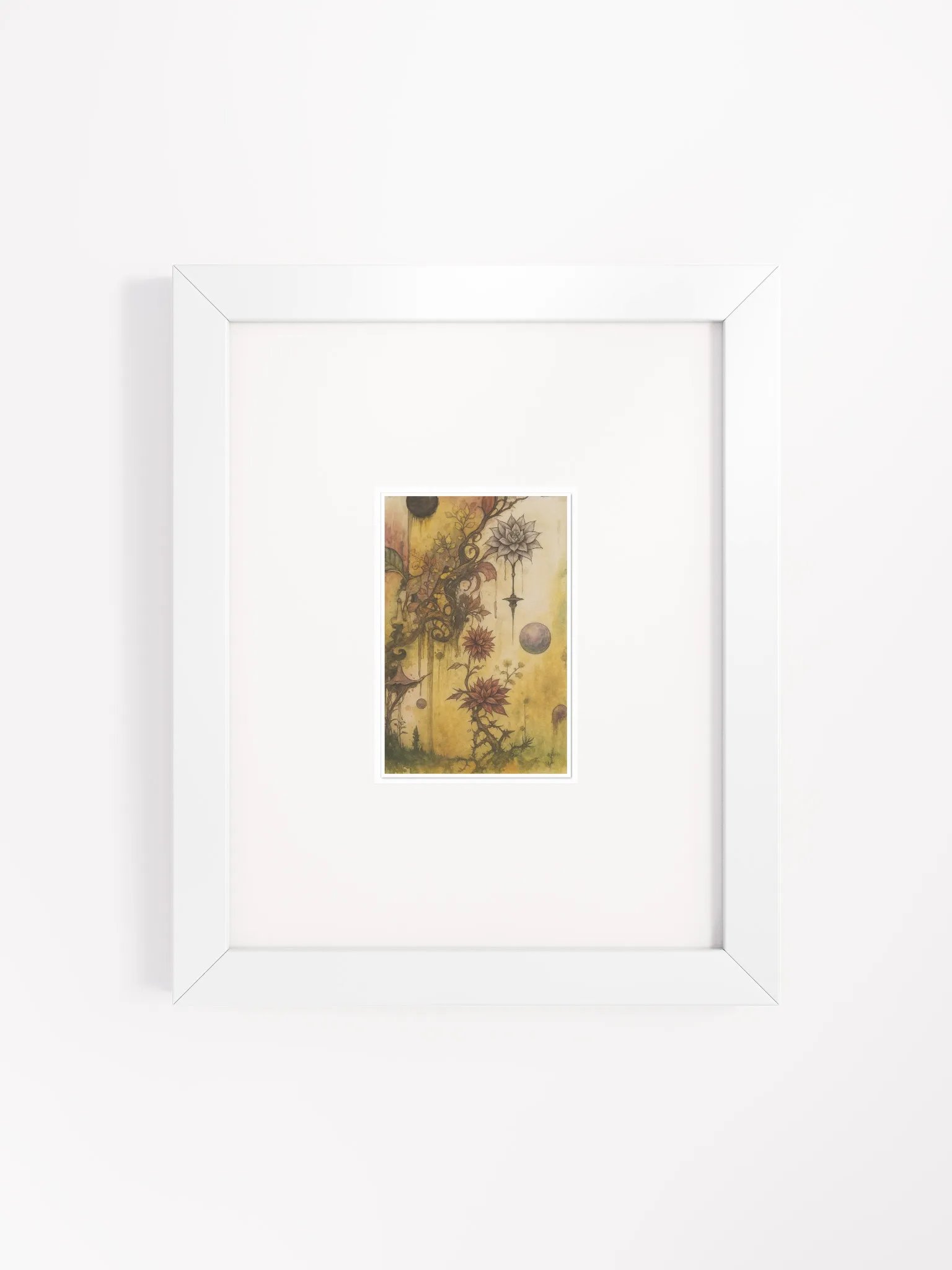 The Secret Garden Sketchbook Artprint Framed product image (4)