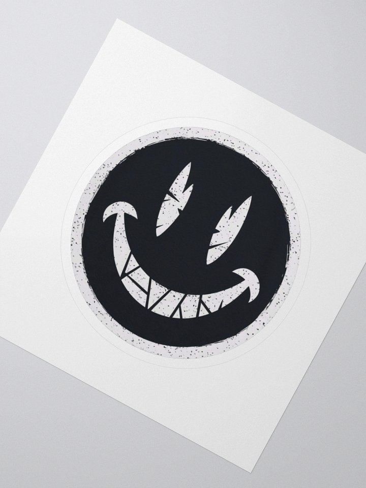 Mischievous Fragmented Smiley Face Stickers product image (2)