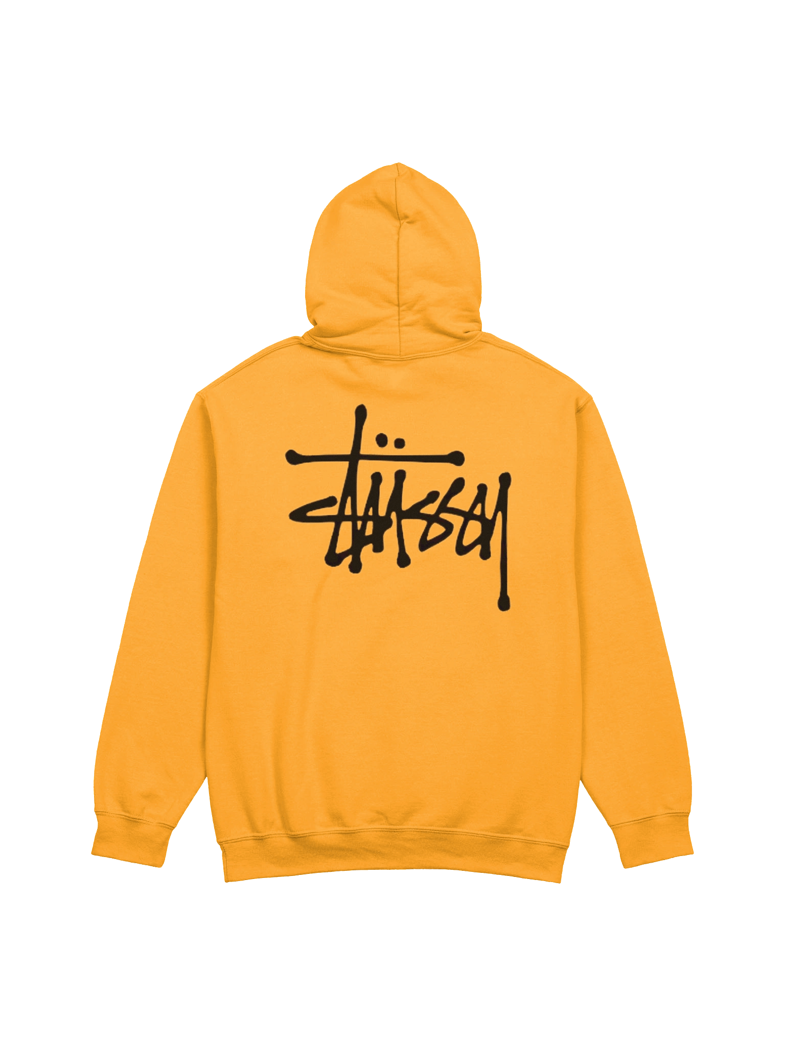 BASIC STÜSSY HOODIE PIGMENT DYED HONEY product image (1)
