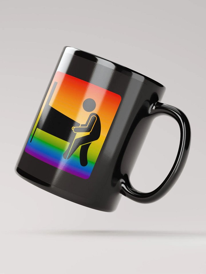 Black Rainbow Pinball Mug product image (4)