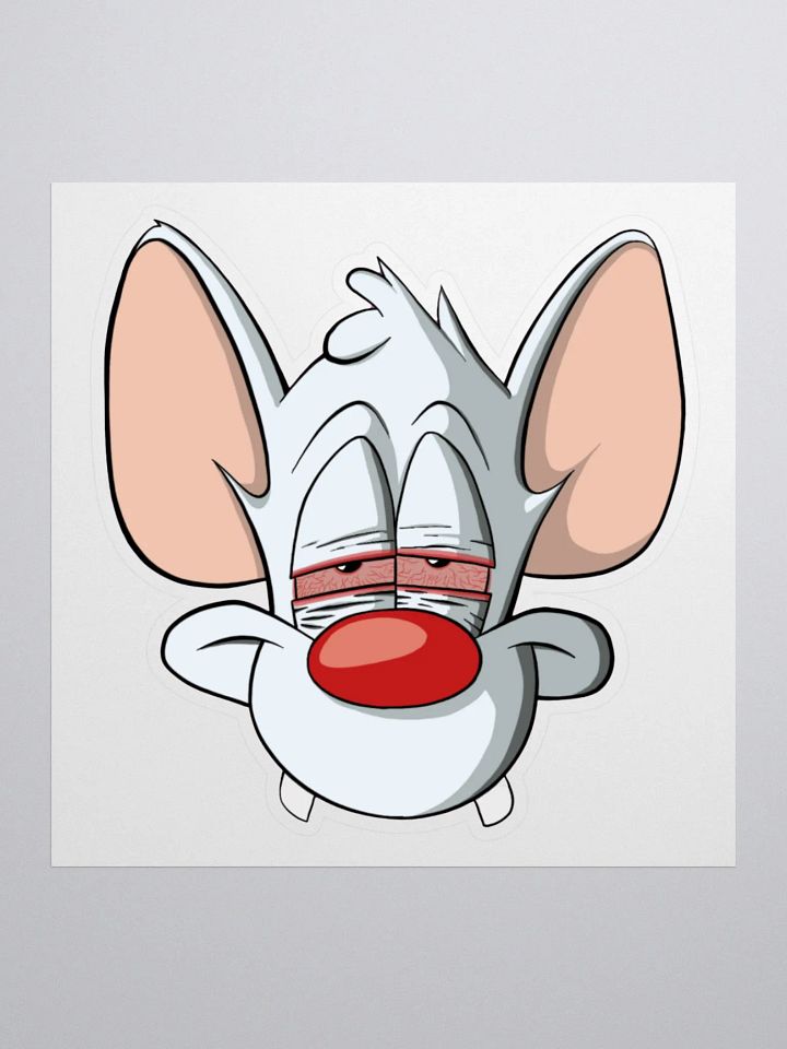 Silly Mouse Sticker product image (1)