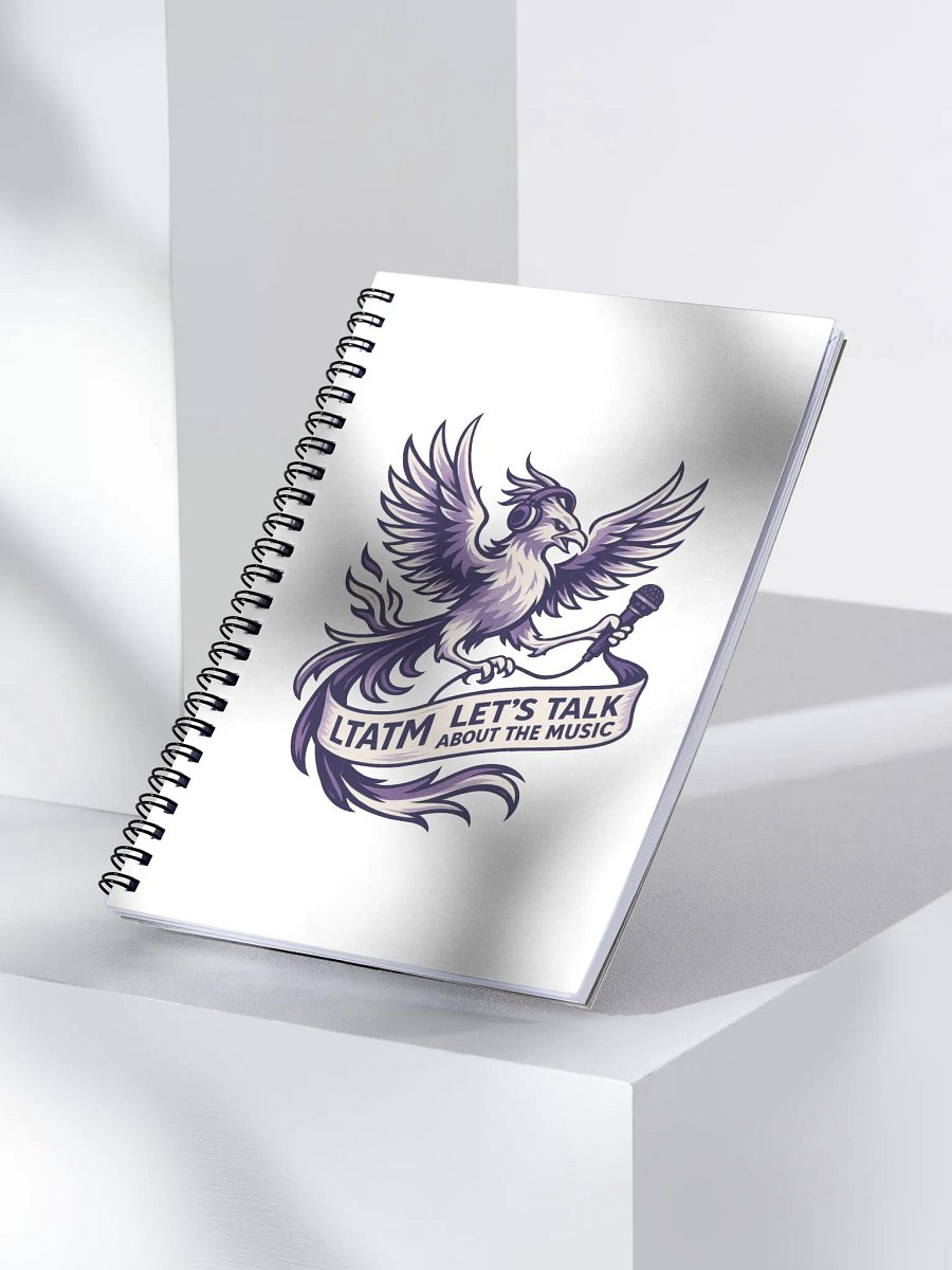 LTATM x Rise & Resonate – Dual Logo Notebook product image (3)
