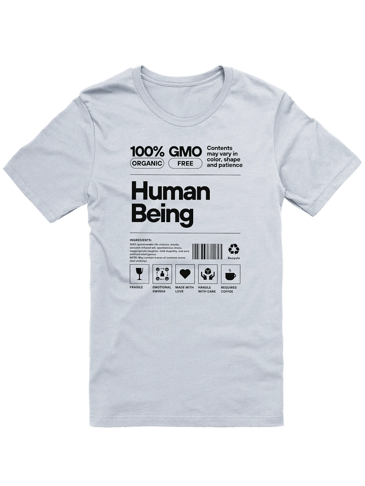 Human Being – Contents May Vary Tee (Light) product image (1)
