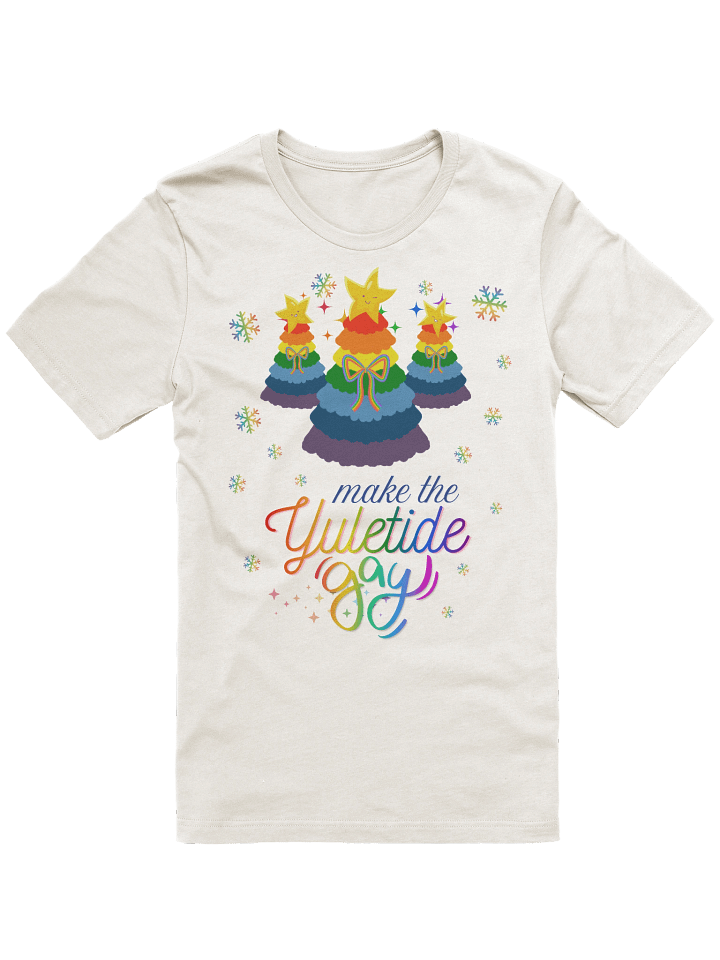 Make the Yuletide Gay Tee (Unisex) product image (2)