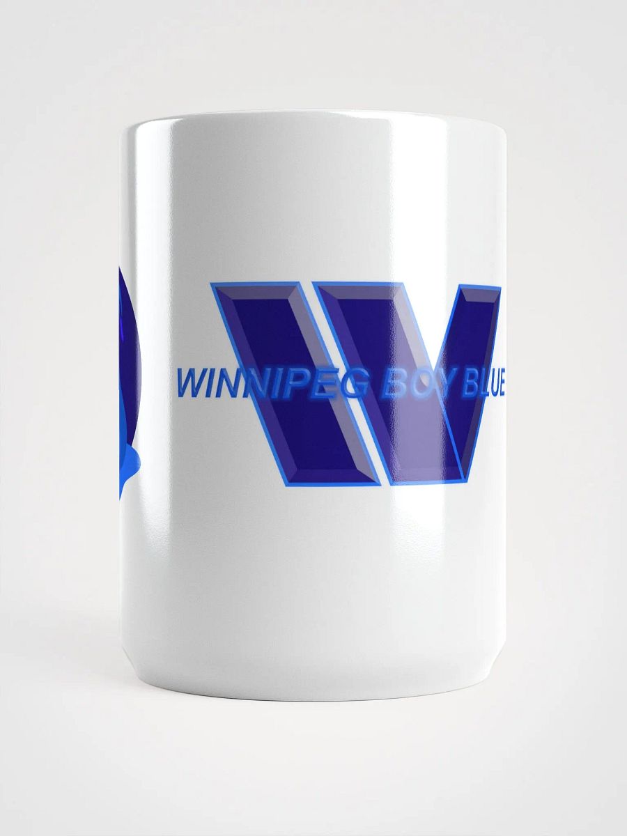 Winnipeg Boy Blue White Glossy Mug by Mugz product image (5)