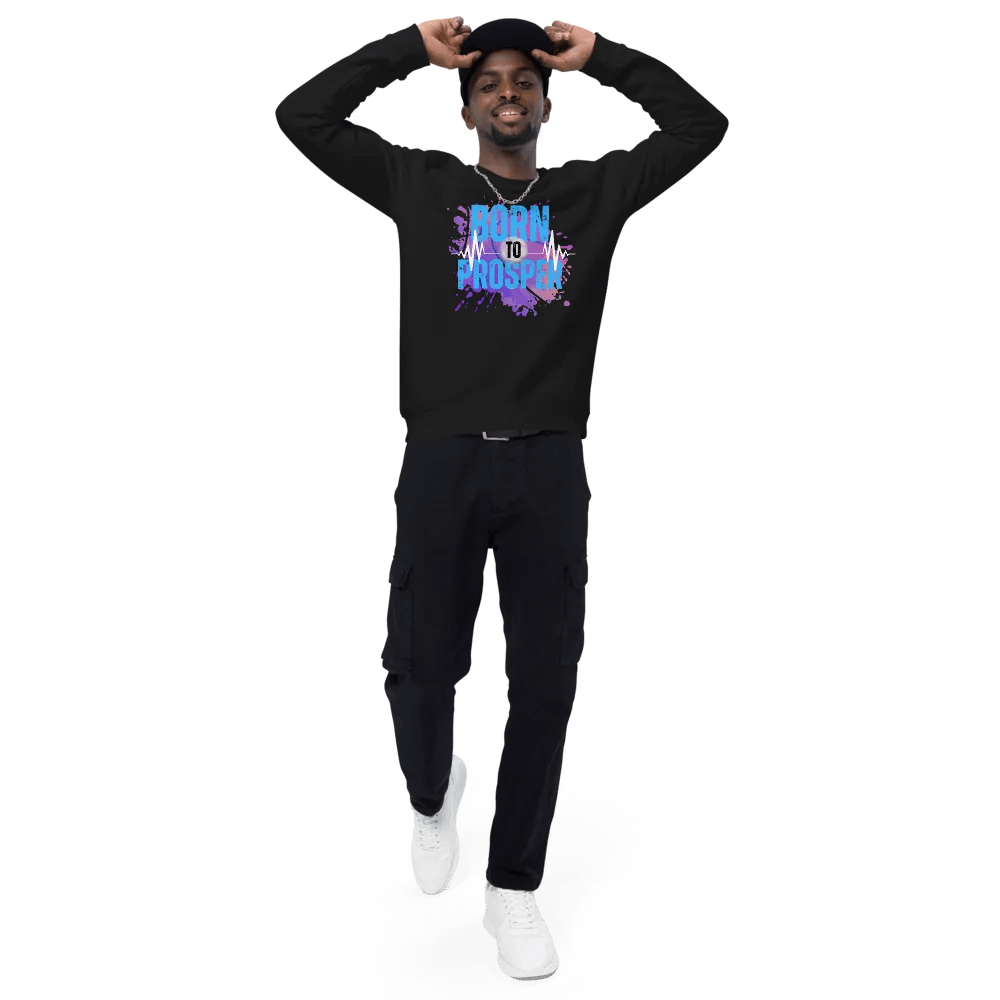 Born to Prosper Organic Sweatshirt product image (7)