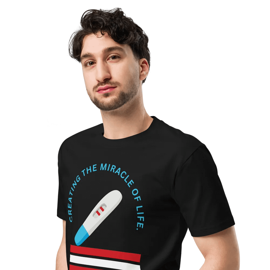 Miracle of Life Pregnancy Test Unisex Tee product image (5)