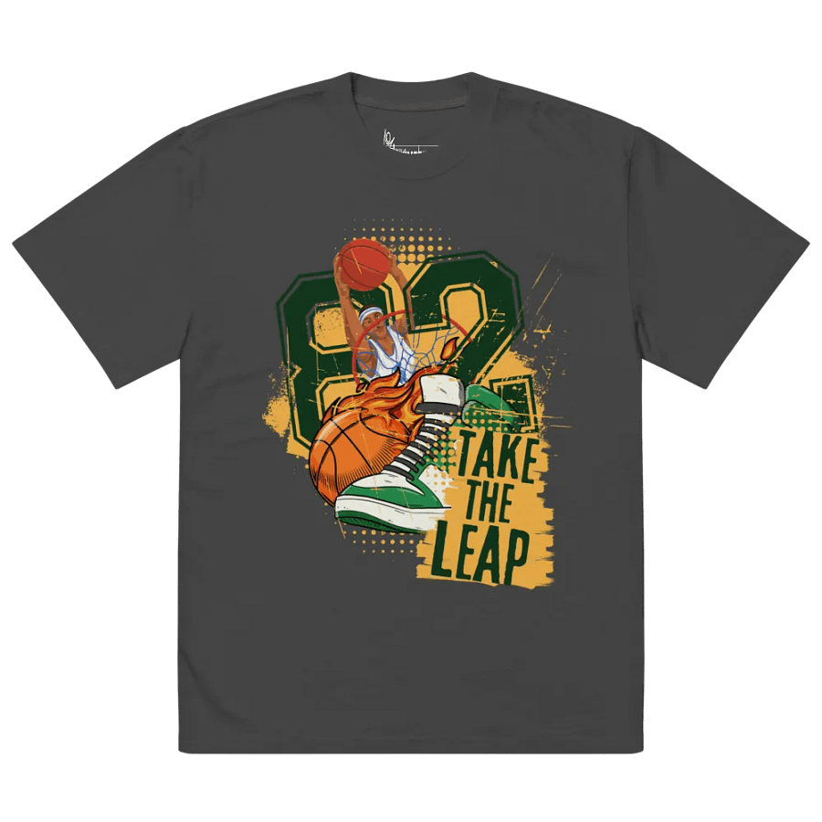 Take the leap Oversized fit unisex tee product image (3)