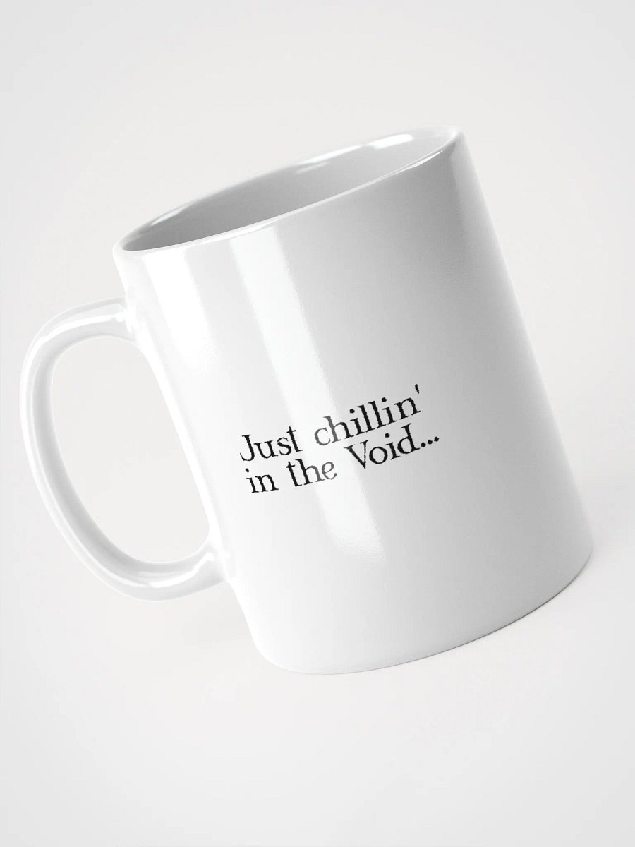 Chillin' in the Void White Glossy Coffee Mug product image (3)