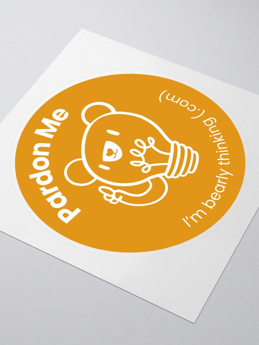 Idea Bear Kiss Cut Stickers product image (3)
