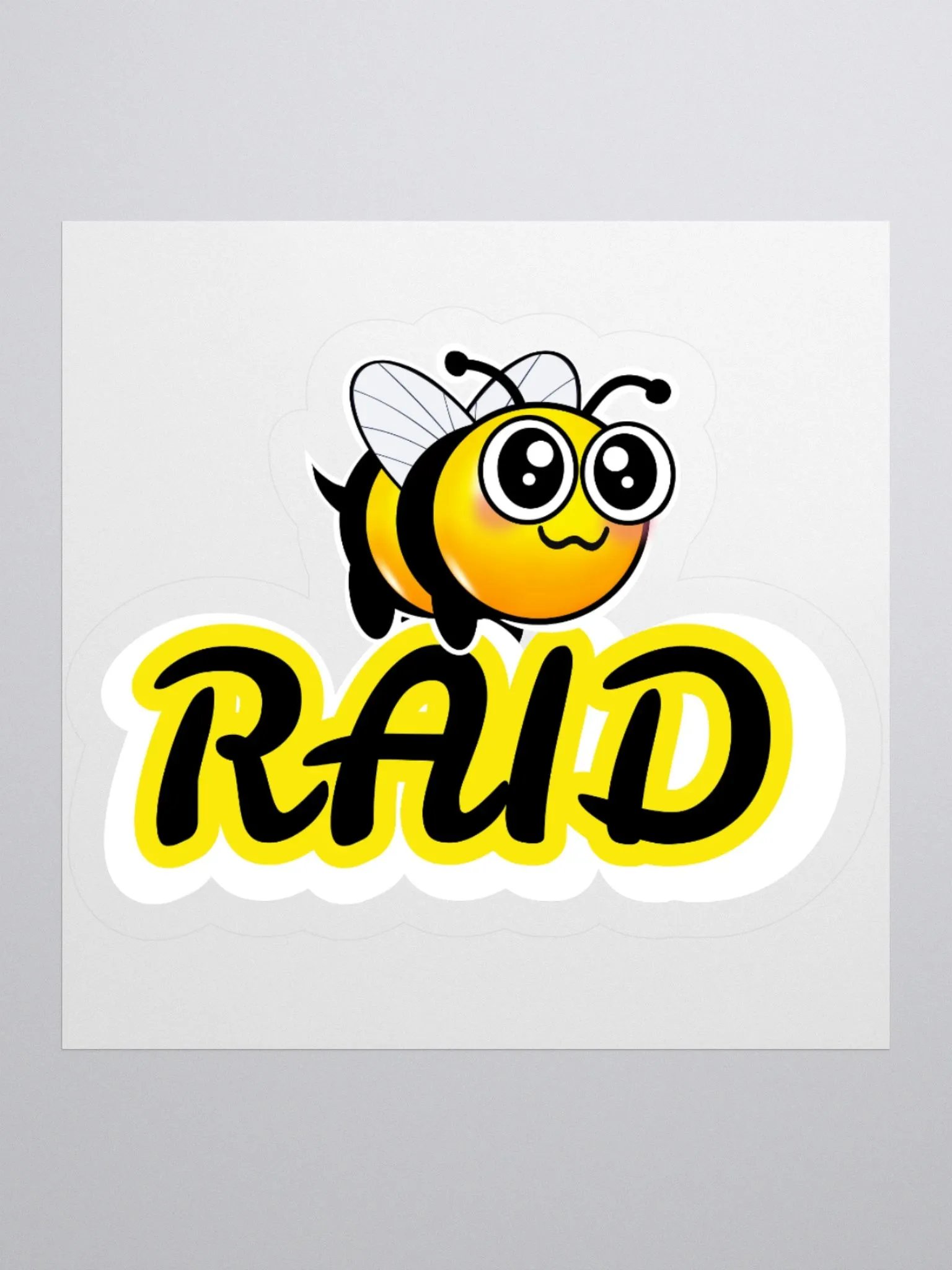 Bee Raid Sticker product image (2)