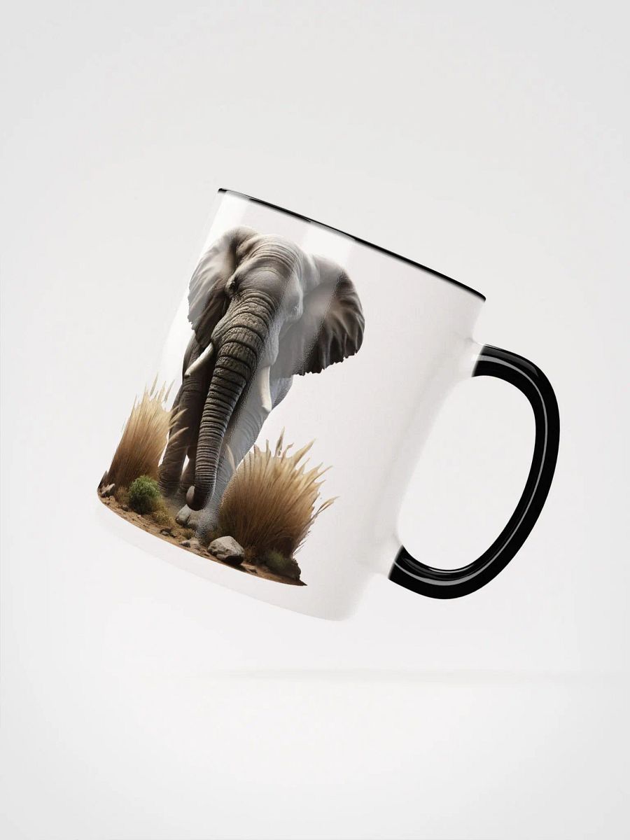 Safari Serenity Elephant Ceramic Mug. product image (3)