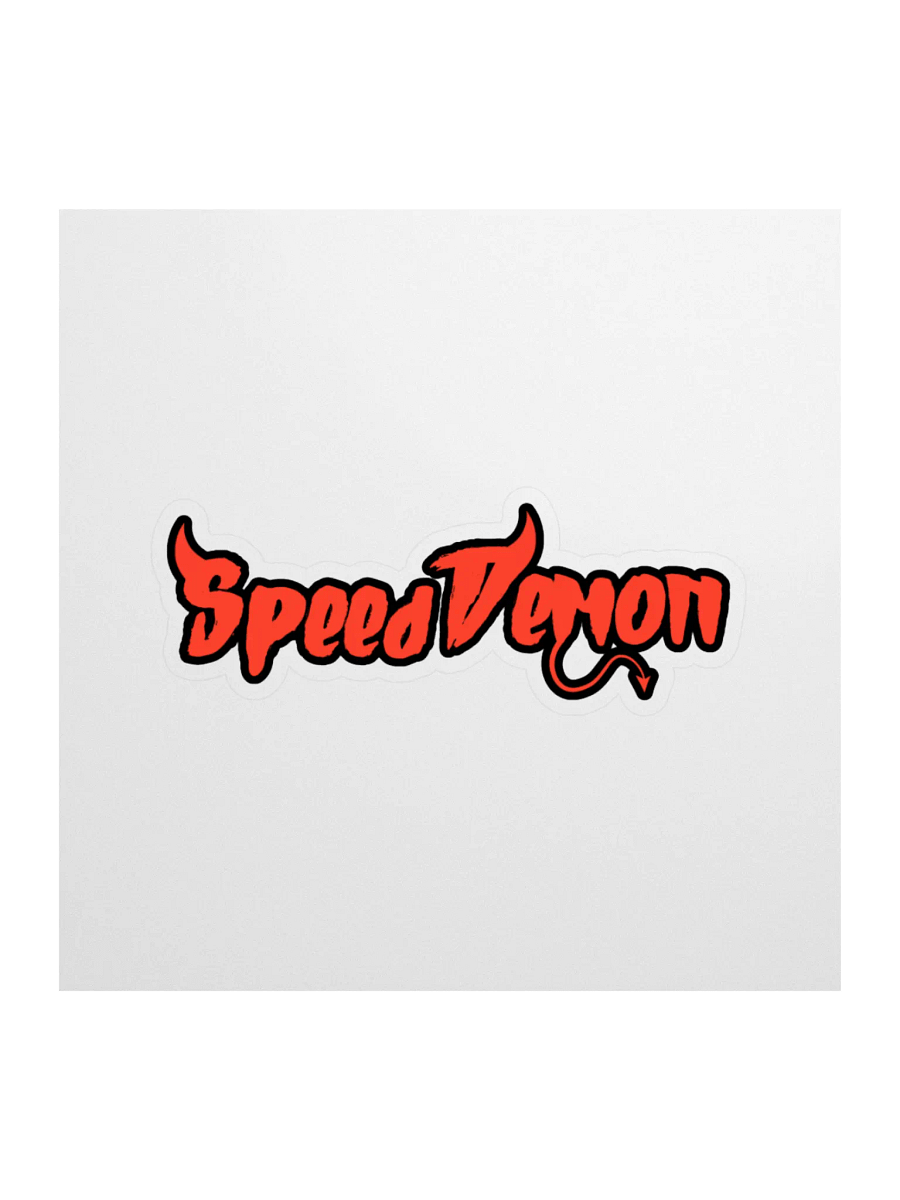 Speed Demon Sticker product image (1)