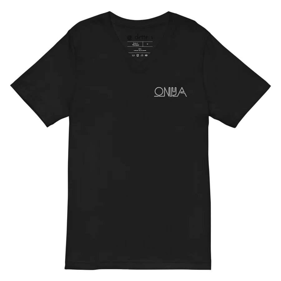 ONYA Embroidered V-Neck Tee product image (3)