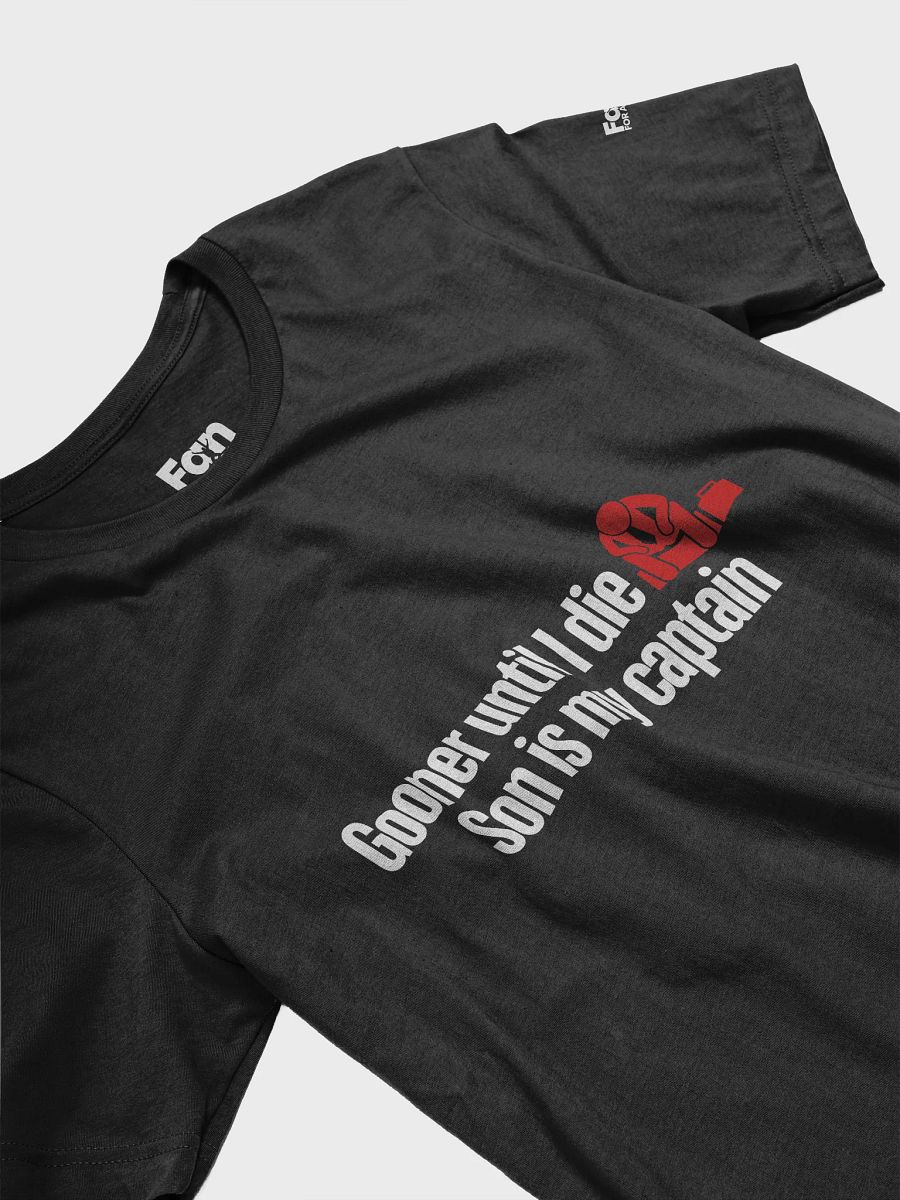 Gooner until I die, Son is my Captain Fantasy Football T-shirt product image (3)