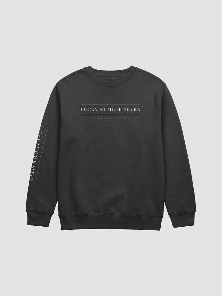 LUCKY NUMBER SEVEN Classic Streetwear Vibes Sweatshirt product image (1)