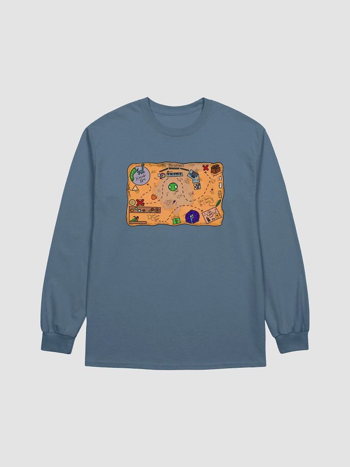 Basement Map Long Sleeve T-Shirt product image (2)