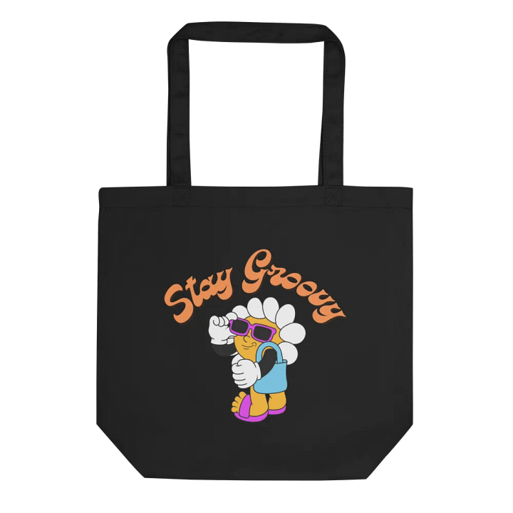 Groovy Flower Power Tote Bag product image (1)
