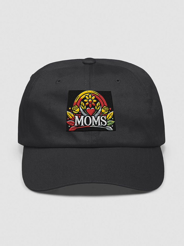Mom's Floral Love Dad Hat product image (3)