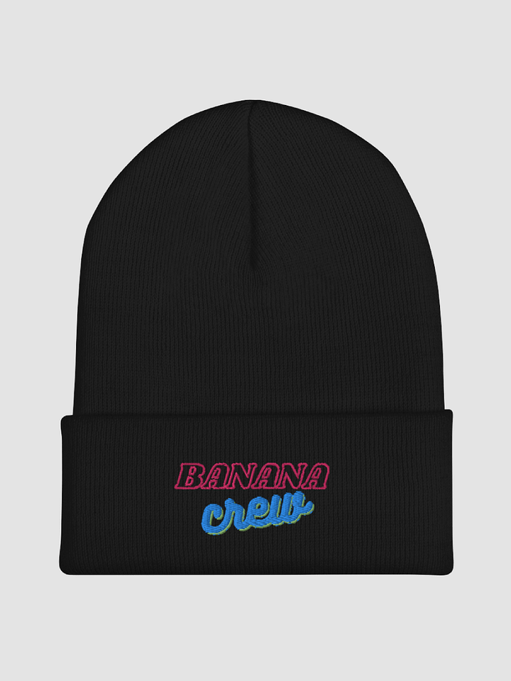 [bananas cheza] Embroidered Cuffed Beanie Yupoong 1501KC product image (2)
