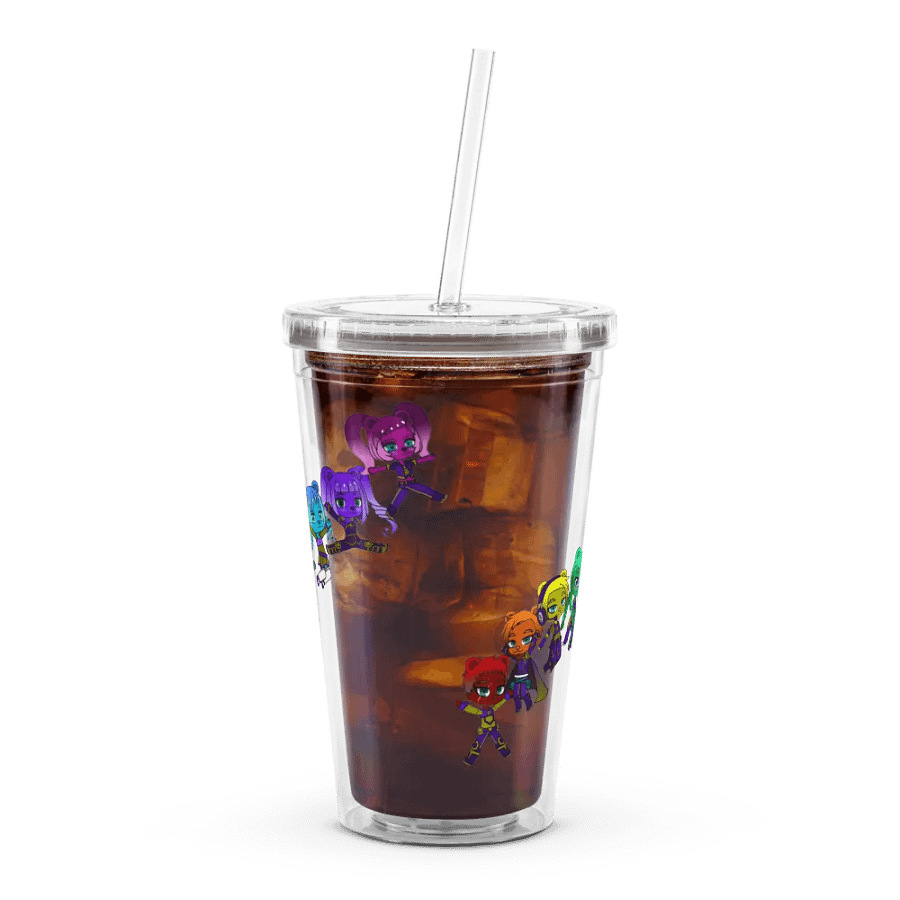 Shadow Bears (Leap of Happiness) Plastic Tumbler 16oz product image (12)