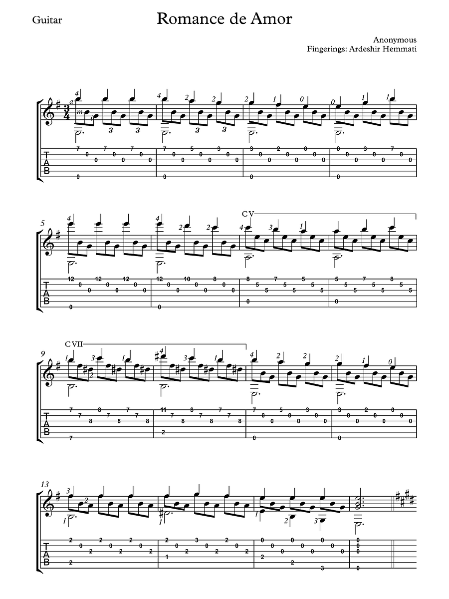 10 Easy Romantic Songs For Guitar product image (3)