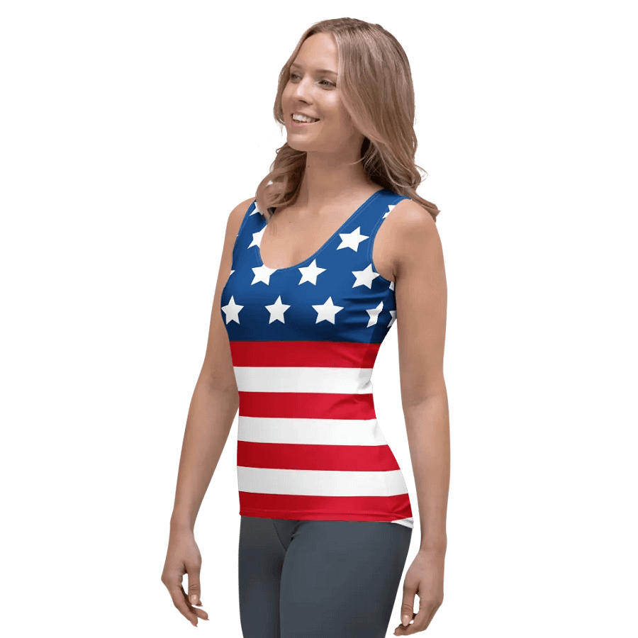 Starry Stripes Women's Tank Top product image (3)