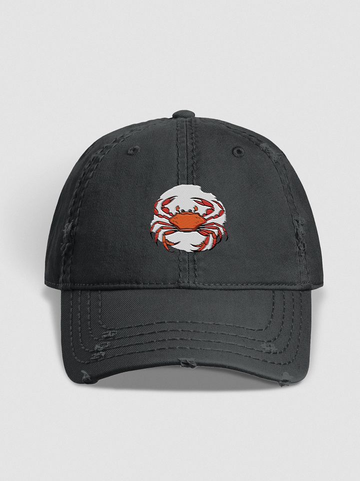 Otto Distressed Dad Hat - Edgy Red Crab Edition product image (3)