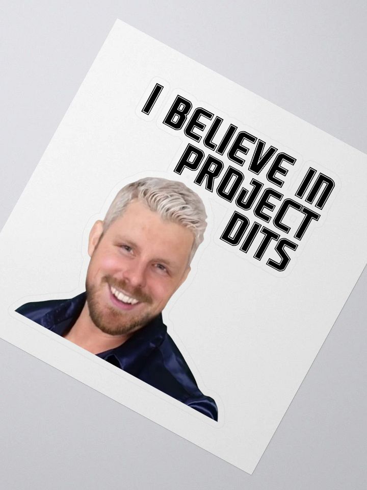 I Believe in Project Dits Sticker product image (5)