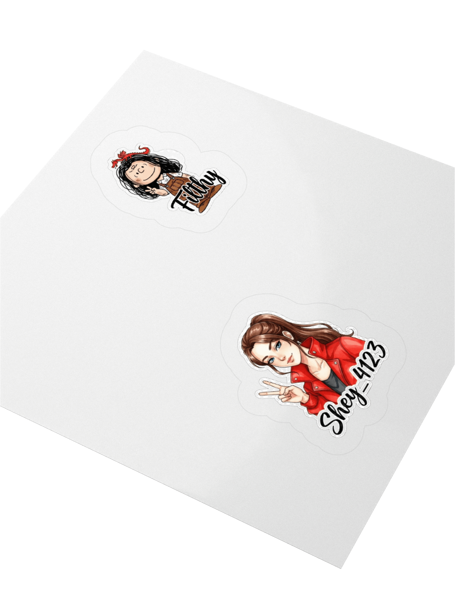 Shey and Filthy Stickers product image (3)
