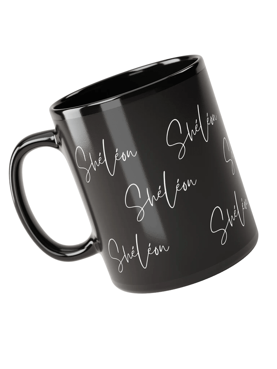 ShéLéon Signature Black Coffee Mug product image (3)