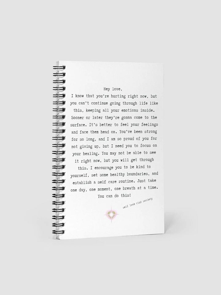 Hey Love – Encouraging Dot Journal with Soft-Touch Cover and Minimalist Design product image (1)