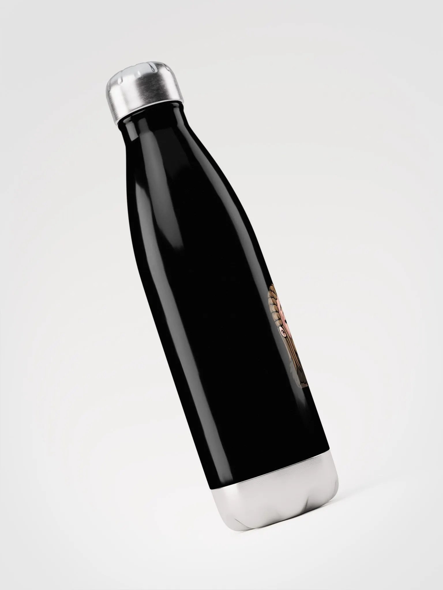 "Coffee Emote" Stainless Steel Water Bottle product image (4)