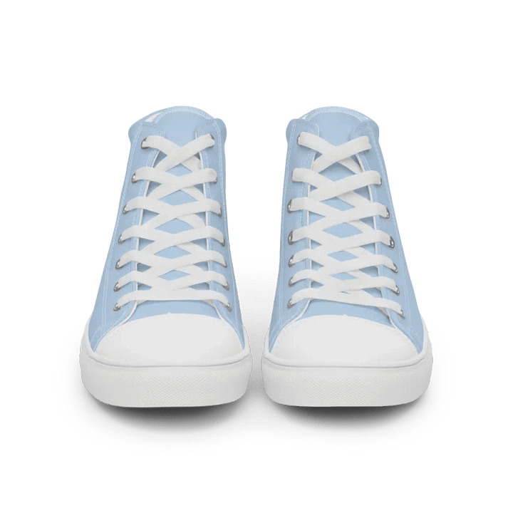 Retro Vibes High Top Canvas Shoes product image (2)