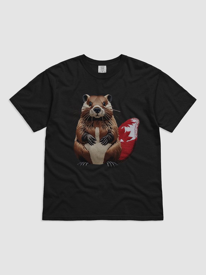 Canadian Beaver Embroidered Patch Tee product image (1)