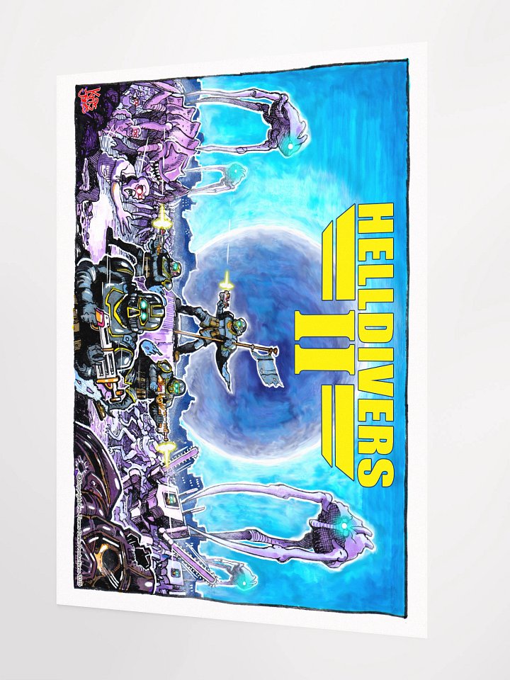 HELLDIVERS Fan art poster! 18" x 24" product image (2)