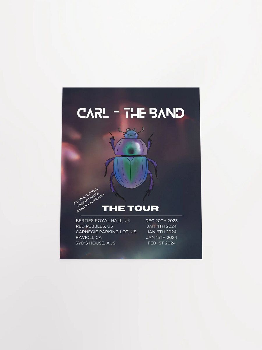 Carl (the tour poster.) product image (4)