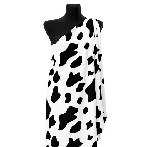 Recycled polyester fabric, sewing, DIY, craft supplies - Cow spots, animal print, vector

LINK: https://casemiroarts.storenvy...