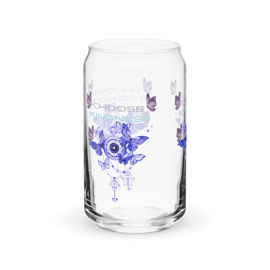 Choose Kindness Can shaped Glass product image (40)