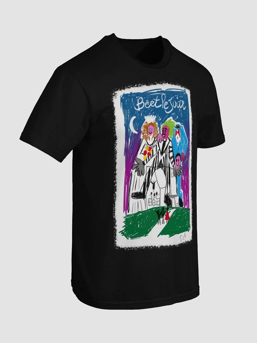 💀 “BEETLEJUICE” – Handbook for the Recently Deceased Crayon Tee Unisex Iconic Movie Style👻💜 product image (14)