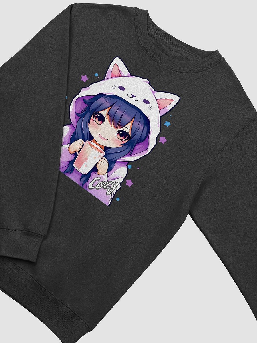 Cozy Kawaii Anime Girl - Lane Seven Premium Crewneck Sweatshirt product image (3)